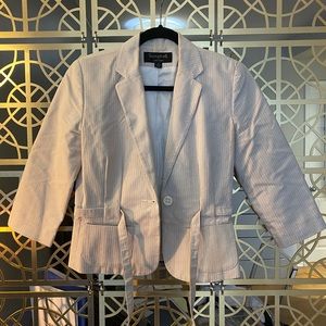 Seersucker culotte suit